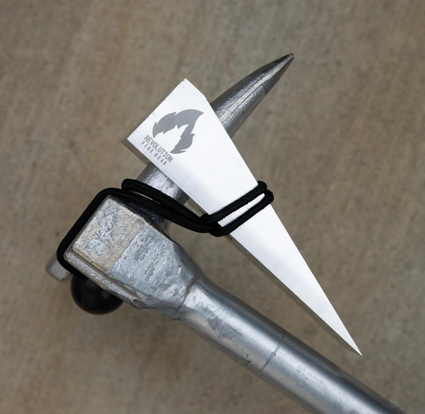 Firefighter Wedge - Durable Aluminum Wedge - marries easily to the pike of your Halligan or FuBar tool
