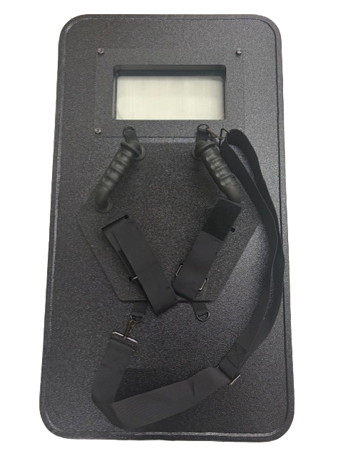 The Ambassador - Tactical Ballistic RIFLE Shield - XL View Port - 36''H x 20"L x .9W - NIJ III 3 (RIFLE Rated)