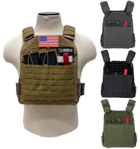Laser-Cut Tactical Plate Carrier