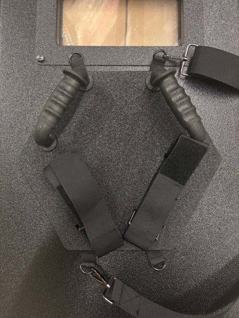 The Ambassador - Tactical Ballistic RIFLE Shield - XL View Port - 36''H x 20"L x .9W - NIJ III 3 (RIFLE Rated)