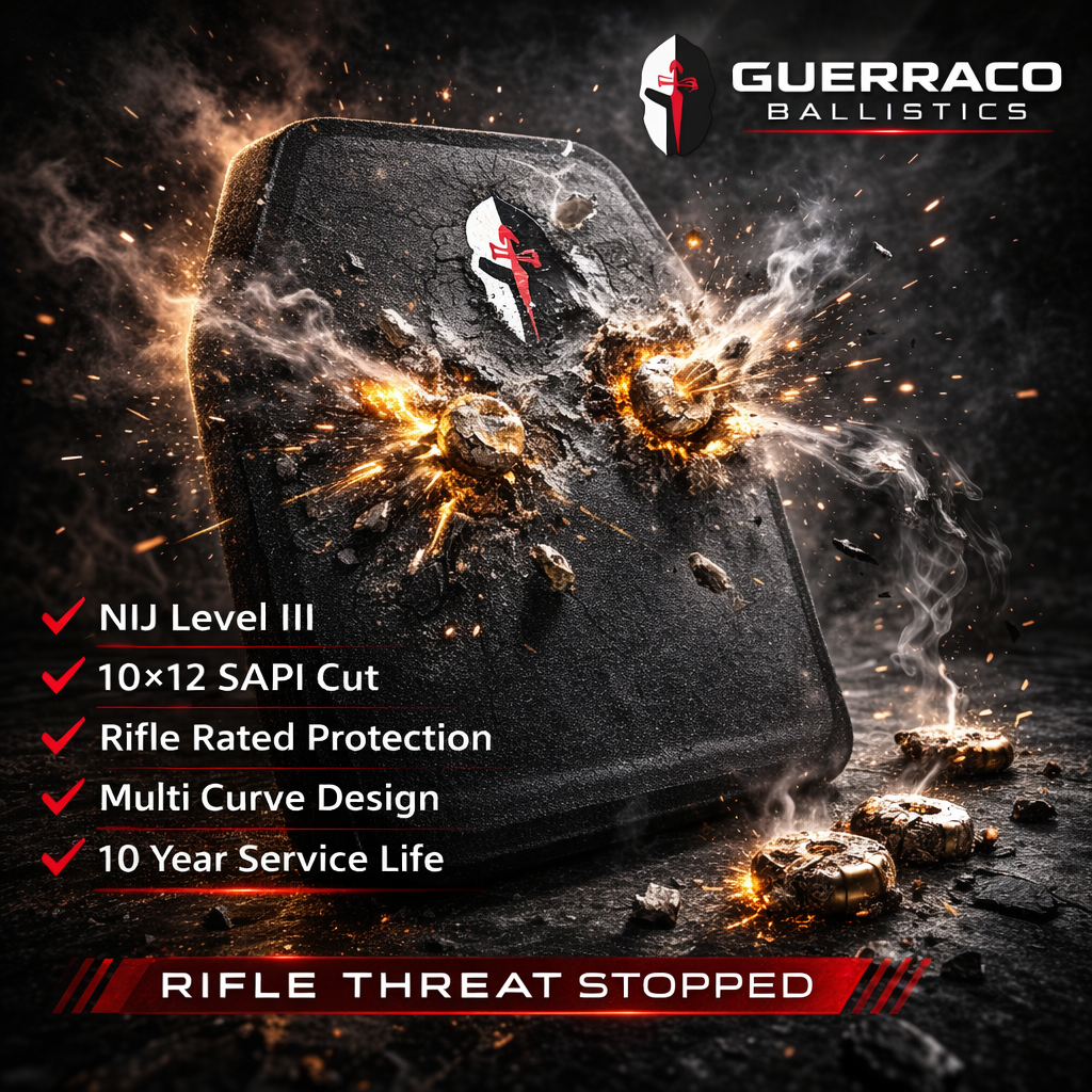 Armor Plate (for Plate Carrier system) - Lightweight - 2.8 lbs.