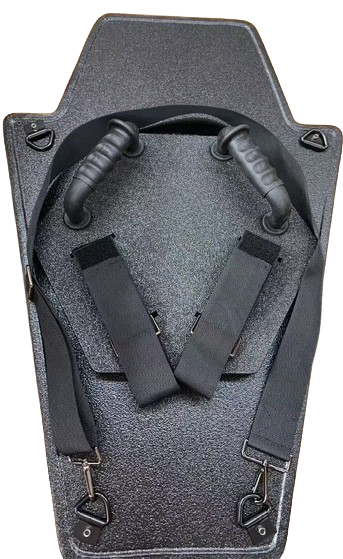The Sanctifier - Tactical Ballistic Rifle Shield (NO Viewport) - 30''H x 20"L x .9W - NIJ III 3 (RIFLE Rated)