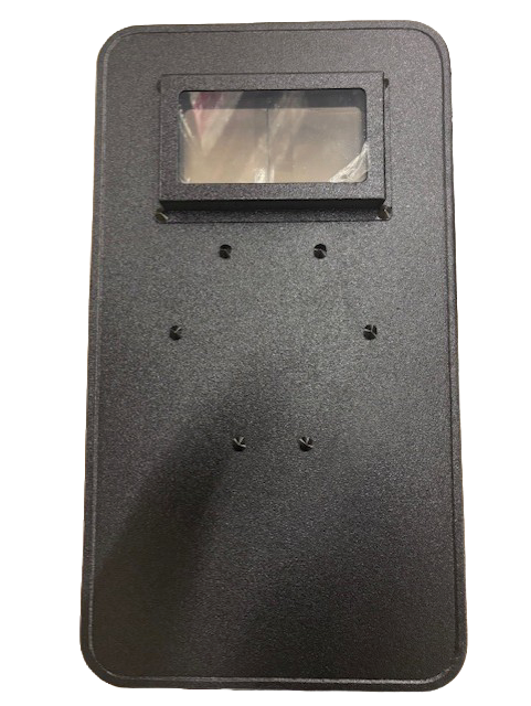 The Ambassador - Tactical Ballistic RIFLE Shield - XL View Port - 36''H x 20"L x .9W - NIJ III 3 (RIFLE Rated)