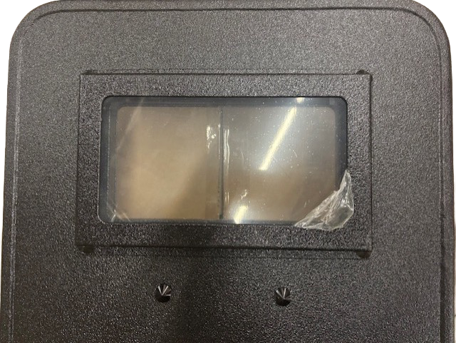 The Ambassador - Tactical Ballistic RIFLE Shield - XL View Port - 36''H x 20"L x .9W - NIJ III 3 (RIFLE Rated)