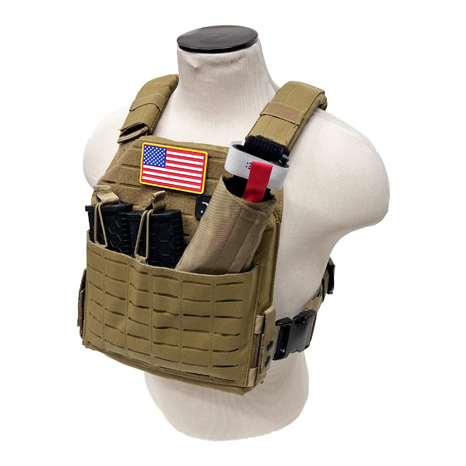 Laser-Cut Tactical Plate Carrier