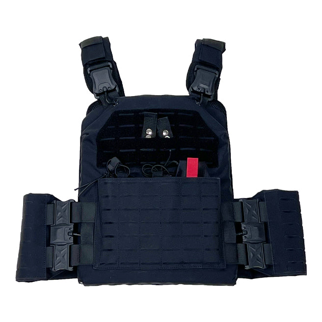 "Quick Release" Tactical Plate Carrier -with adjustable (ballistic-ready) Cummerbund