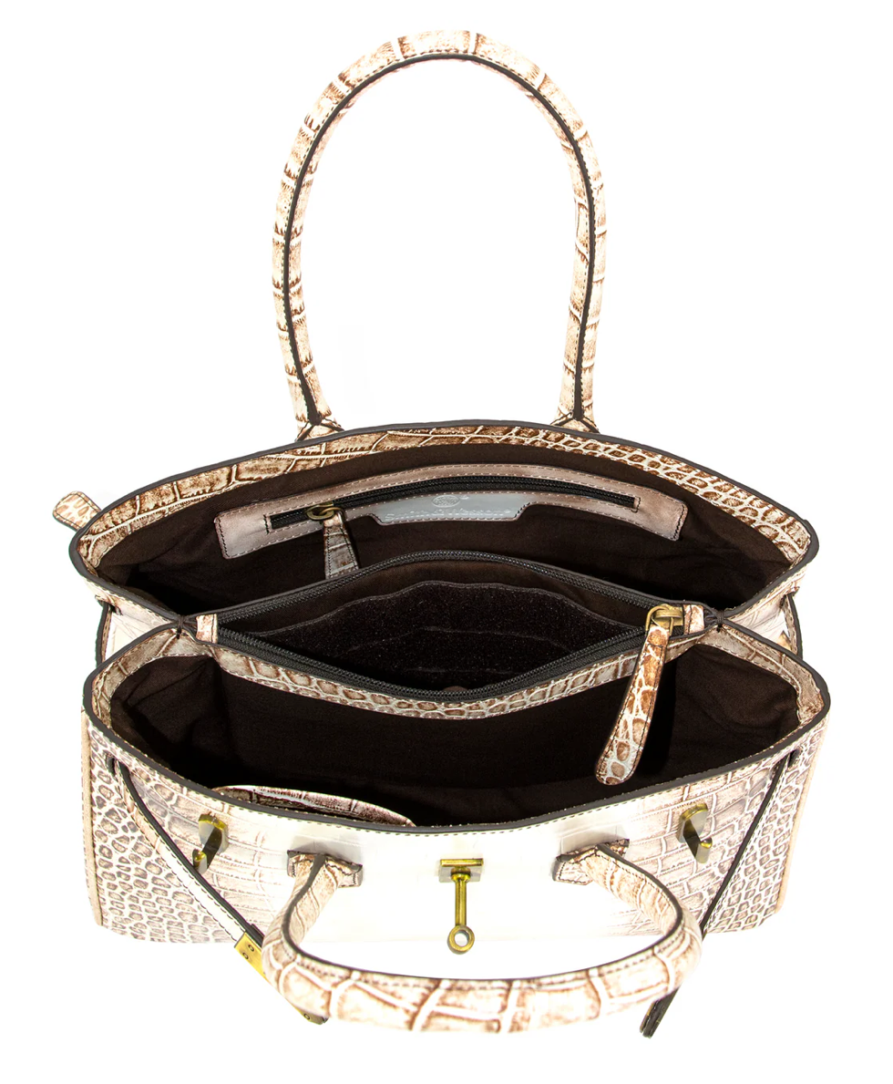 Smith & Wesson Croc-Embossed Defensive Concealed Carry Handbag