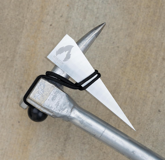 Firefighter Wedge - Durable Aluminum Wedge - marries easily to the pike of your Halligan or FuBar tool