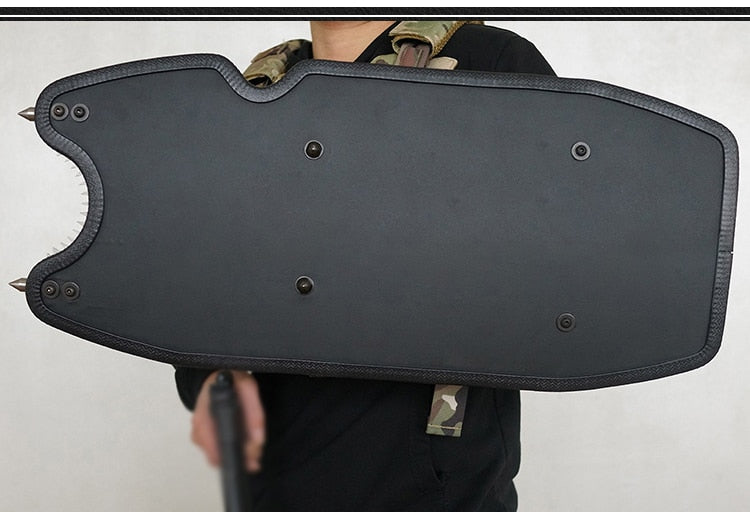 NIJ Level IIIA Police Lightweight Portable Bulletproof Shield Polyethylene  Armored Ballistic Tactical Shield